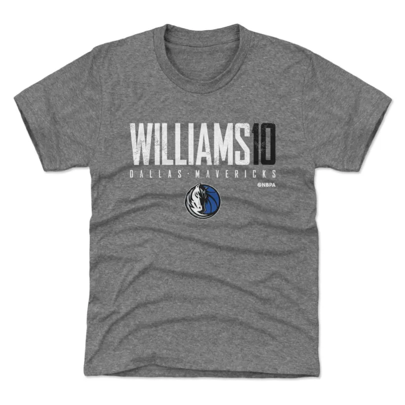 Brandon Williams Dallas Mavericks Elite WHT sold by 500 Level