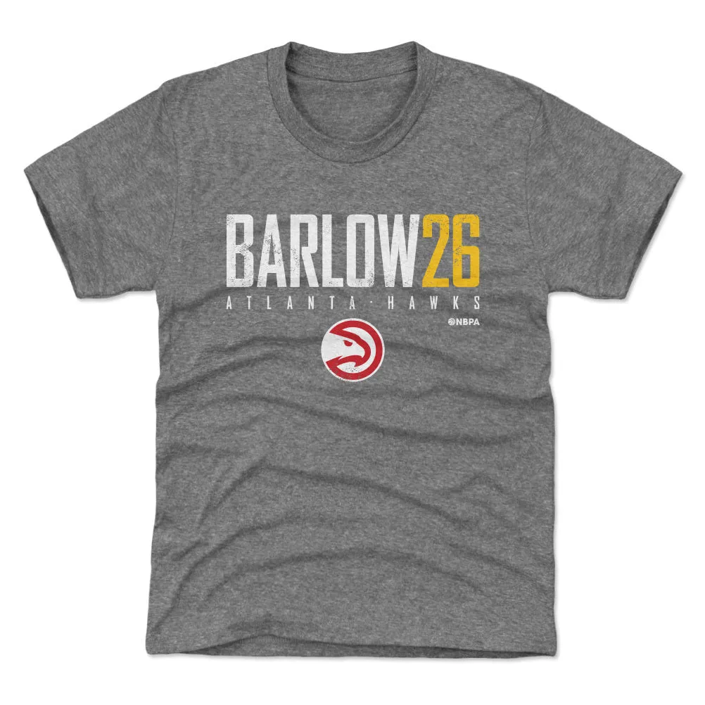 Dominick Barlow Atlanta Hawks Elite WHT sold by 500 Level