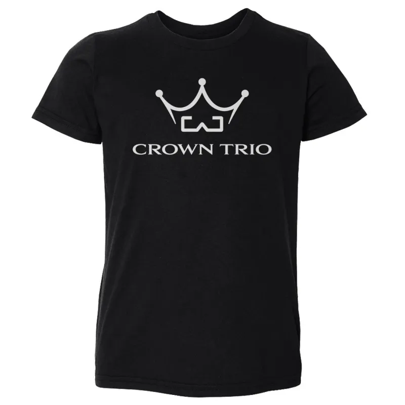 Crown Trio Logo Stacked WHT sold by 500 Level