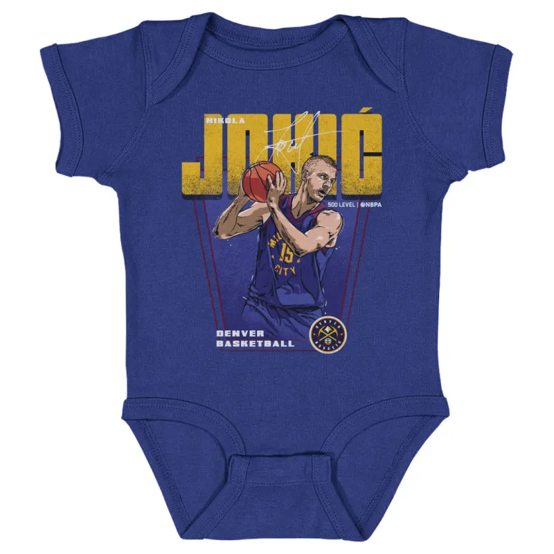 Nikola Jokic Denver Nuggets Premiere WHT sold by 500 Level