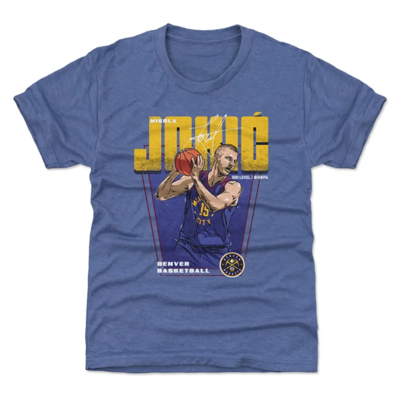 Nikola Jokic Denver Nuggets Premiere WHT sold by 500 Level