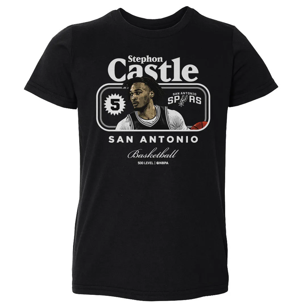 Stephon Castle San Antonio Spurs Cover WHT sold by 500 Level