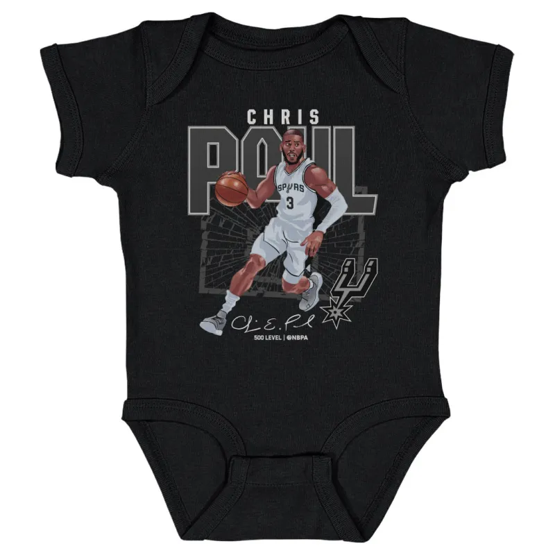 Chris Paul San Antonio Spurs Shattered WHT sold by 500 Level