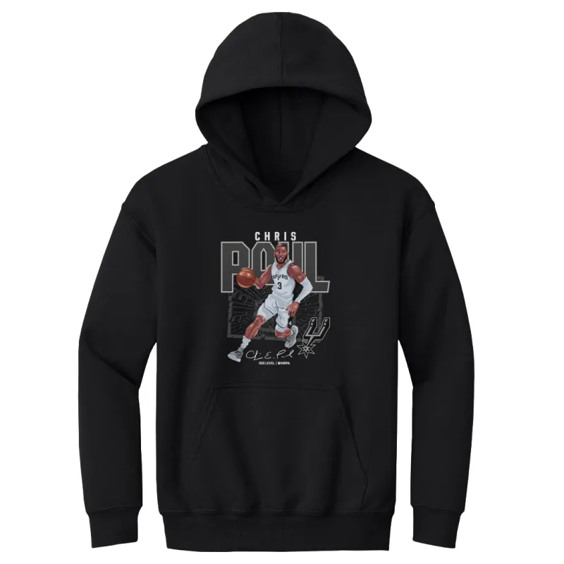 Chris Paul San Antonio Spurs Shattered WHT sold by 500 Level