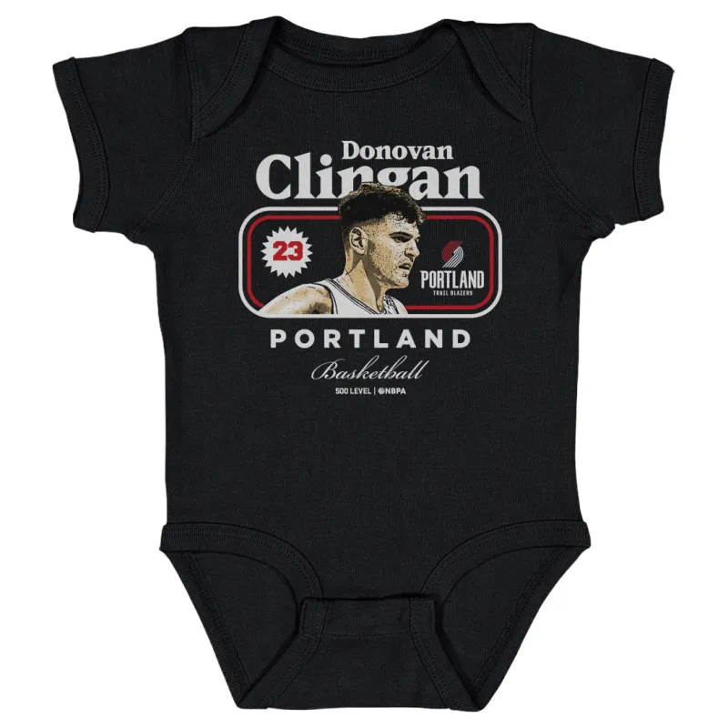 Donovan Clingan Portland Trail Blazers Cover WHT sold by 500 Level