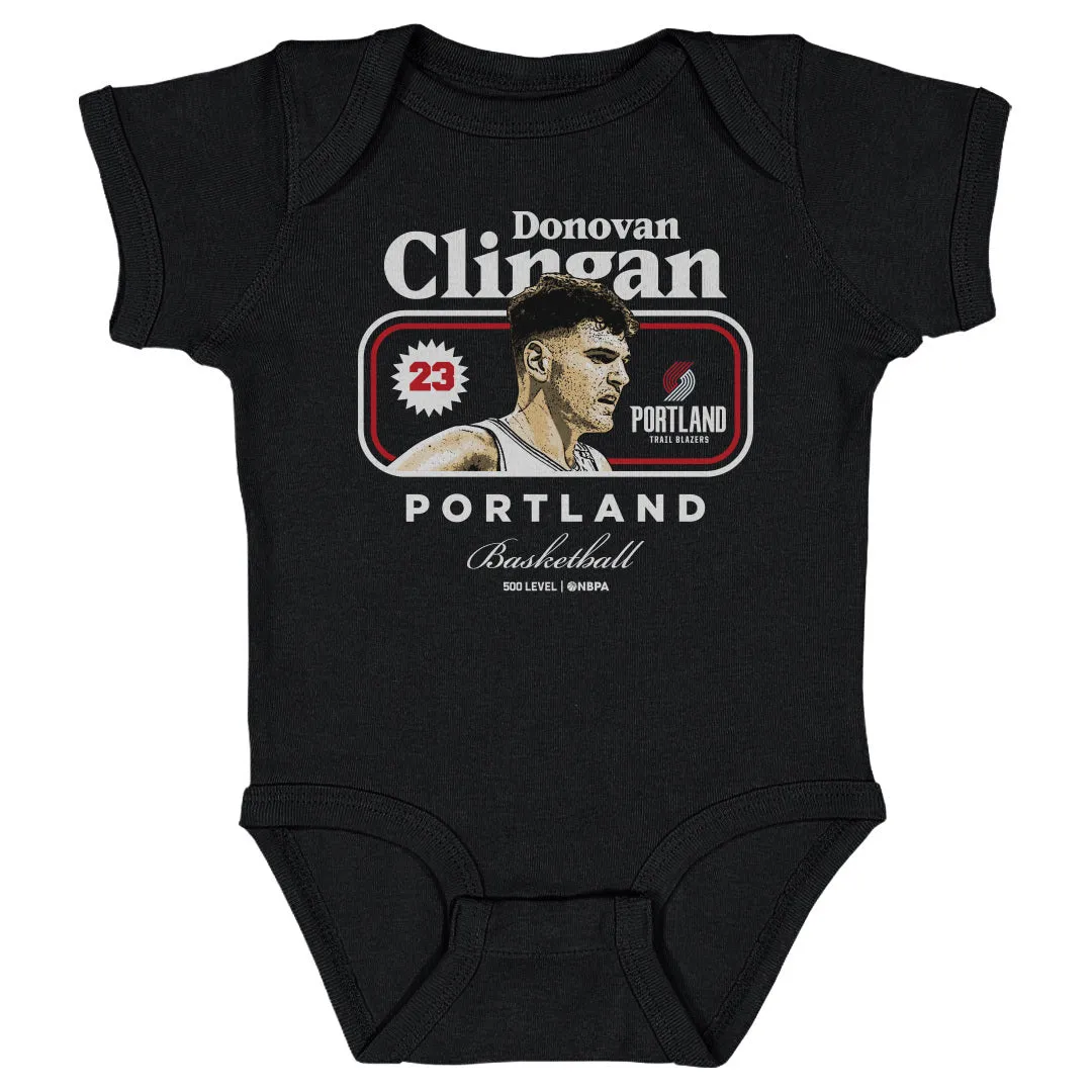 Donovan Clingan Portland Trail Blazers Cover WHT sold by 500 Level