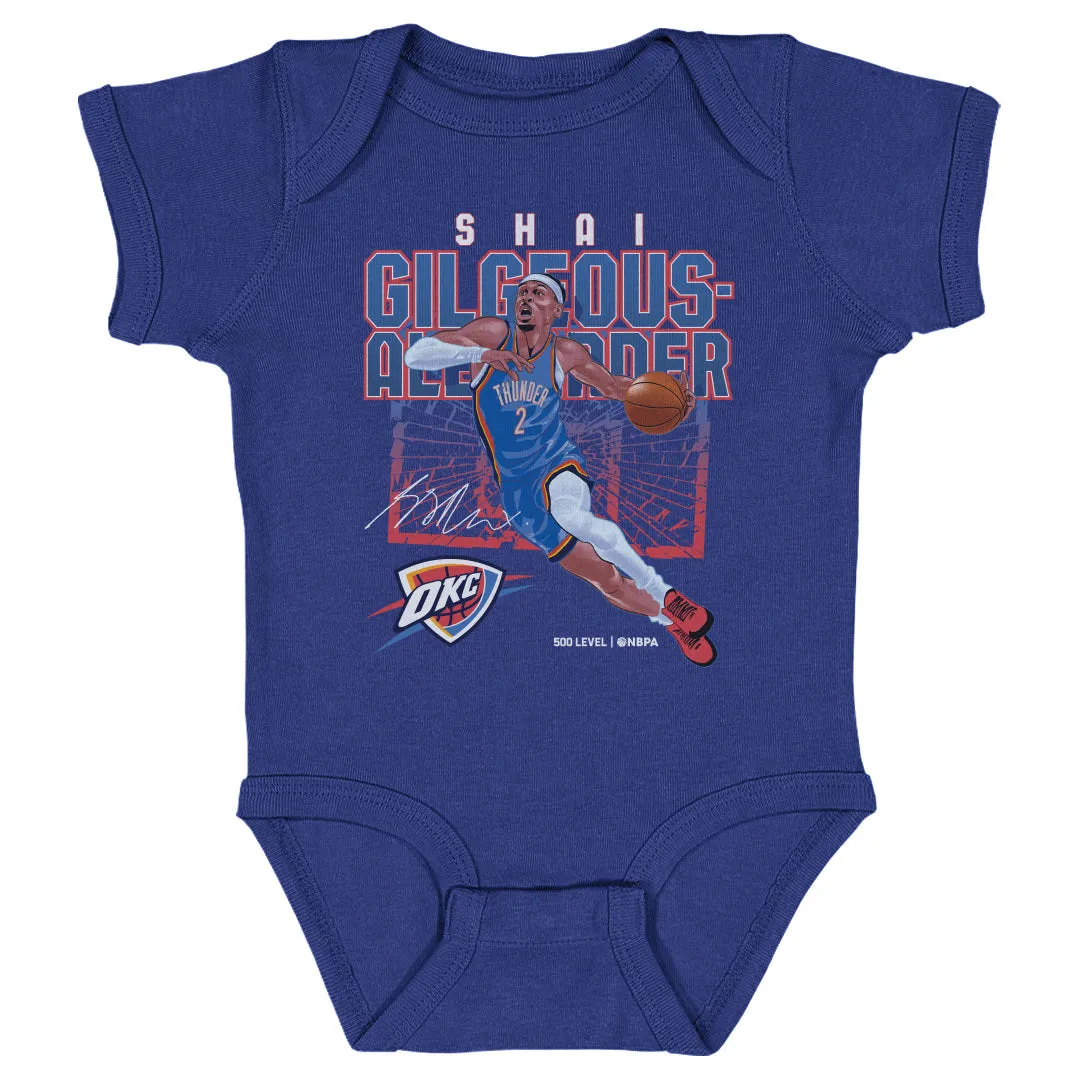 Shai Gilgeous-Alexander Oklahoma City Thunder Shattered WHT sold by 500 Level product image thumbnail 3