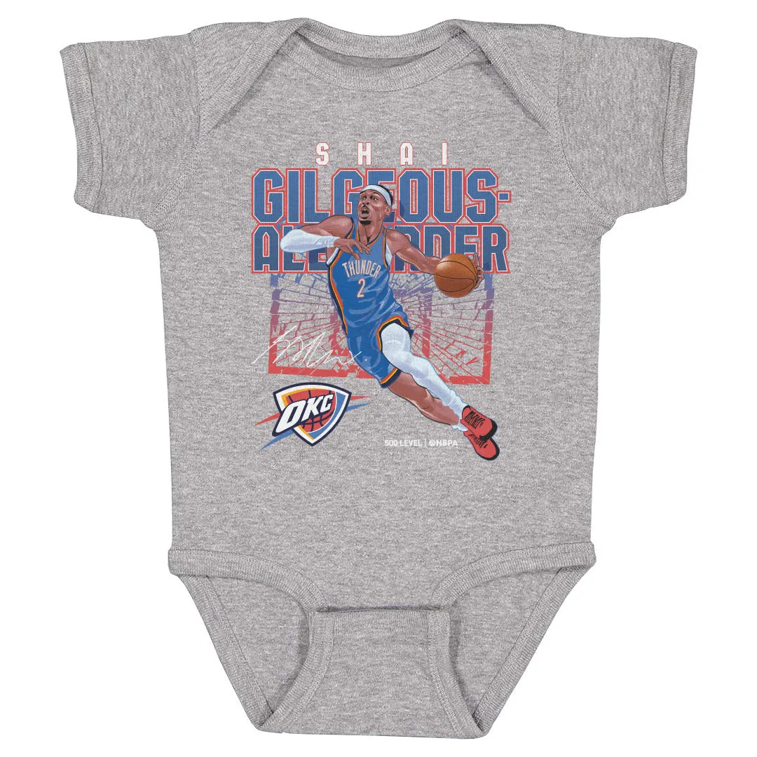 Shai Gilgeous-Alexander Oklahoma City Thunder Shattered WHT sold by 500 Level product image thumbnail 2
