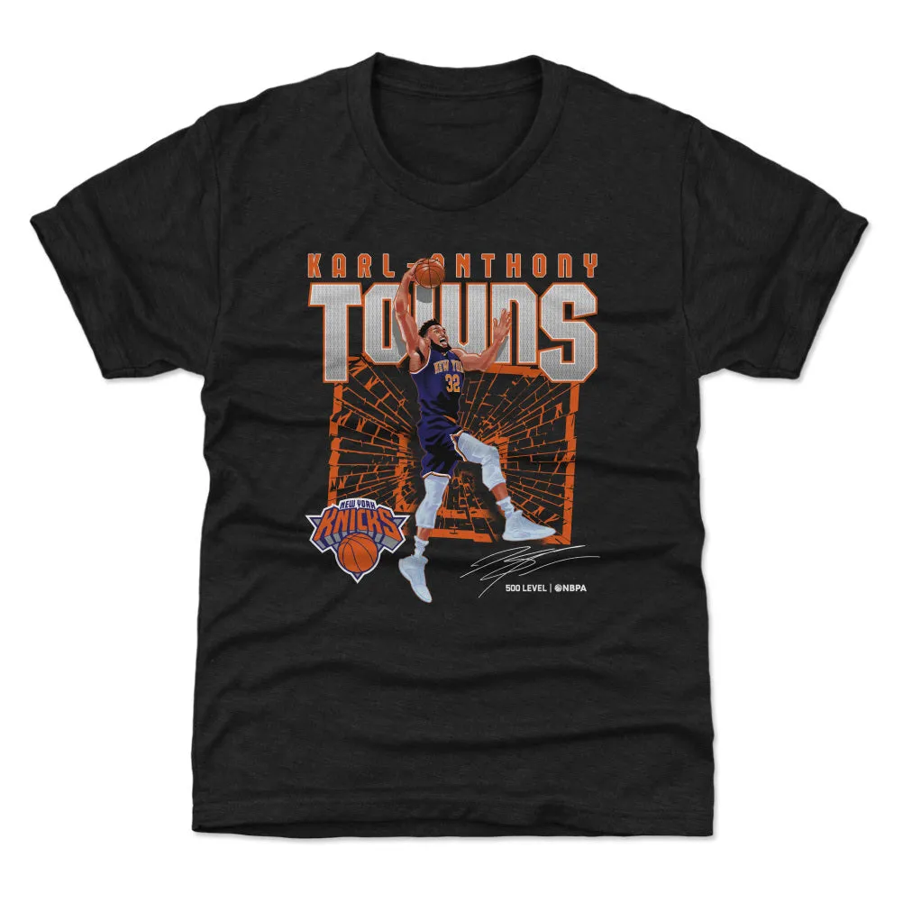 Karl-Anthony Towns New York Knicks Shattered WHT sold by 500 Level product image thumbnail 3