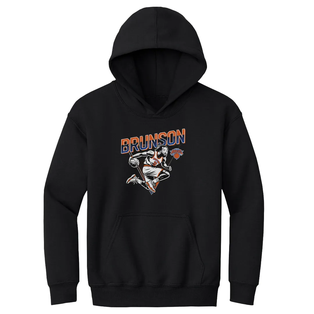 Jalen Brunson New York Knicks Triangle WHT sold by 500 Level