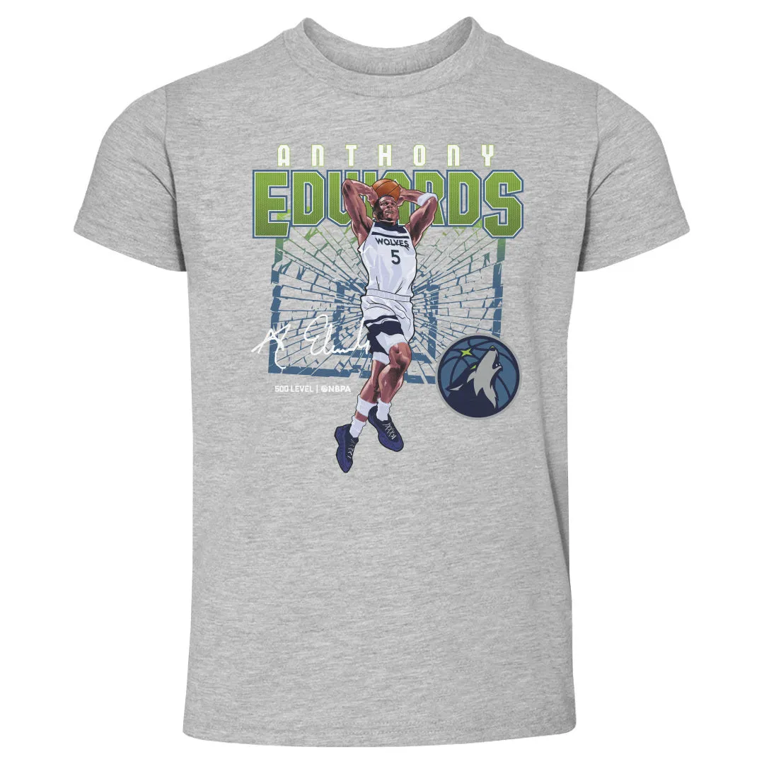 Anthony Edwards Minnesota Timberwolves Shattered WHT sold by 500 Level product image thumbnail 2