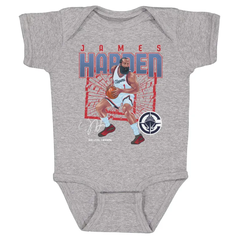 James Harden Los Angeles Clippers Shattered WHT sold by 500 Level