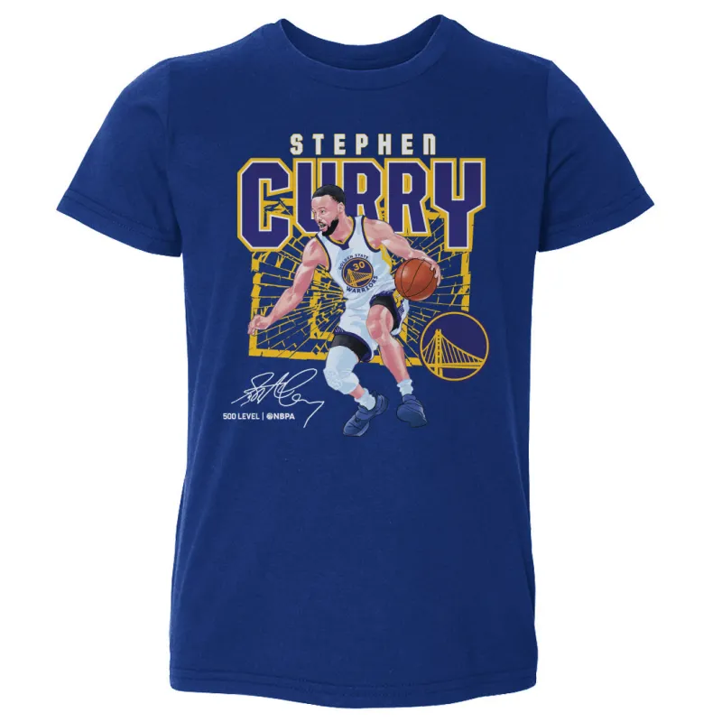 Steph Curry Golden State Warriors Shattered WHT sold by 500 Level