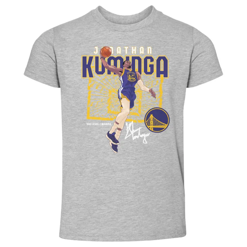 Jonathan Kuminga Golden State Warriors Shattered WHT sold by 500 Level