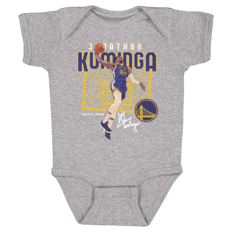 Jonathan Kuminga Golden State Warriors Shattered WHT sold by 500 Level