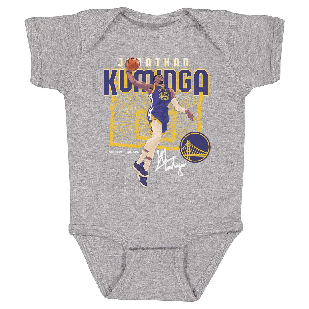 Jonathan Kuminga Golden State Warriors Shattered WHT sold by 500 Level