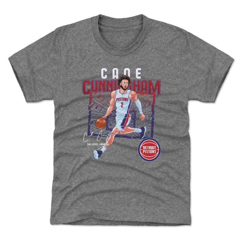 Cade Cunningham Detroit Pistons Shattered WHT sold by 500 Level