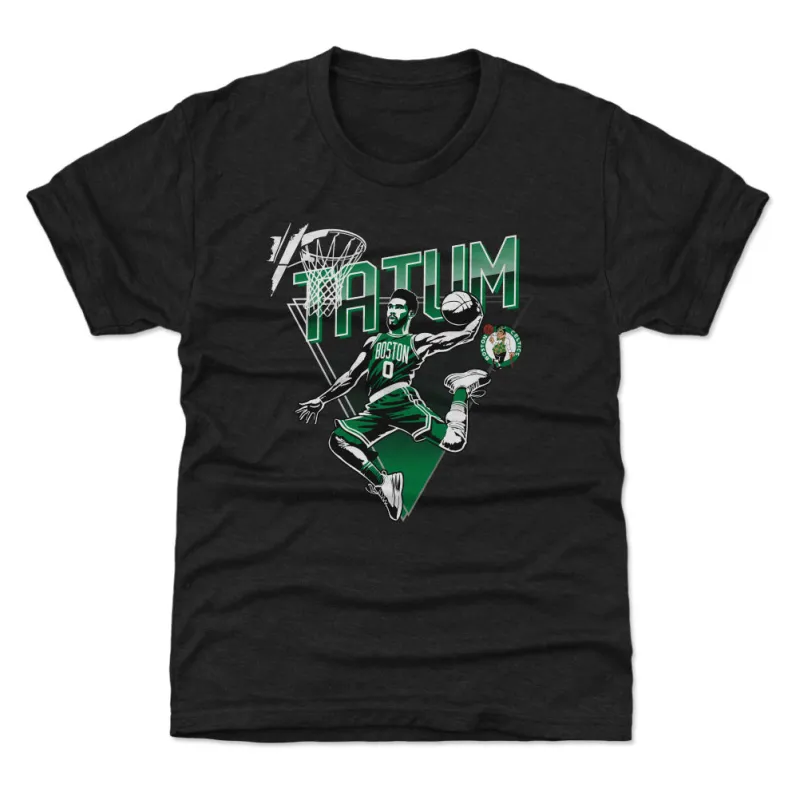 Jayson Tatum Boston Celtics Triangle WHT sold by 500 Level