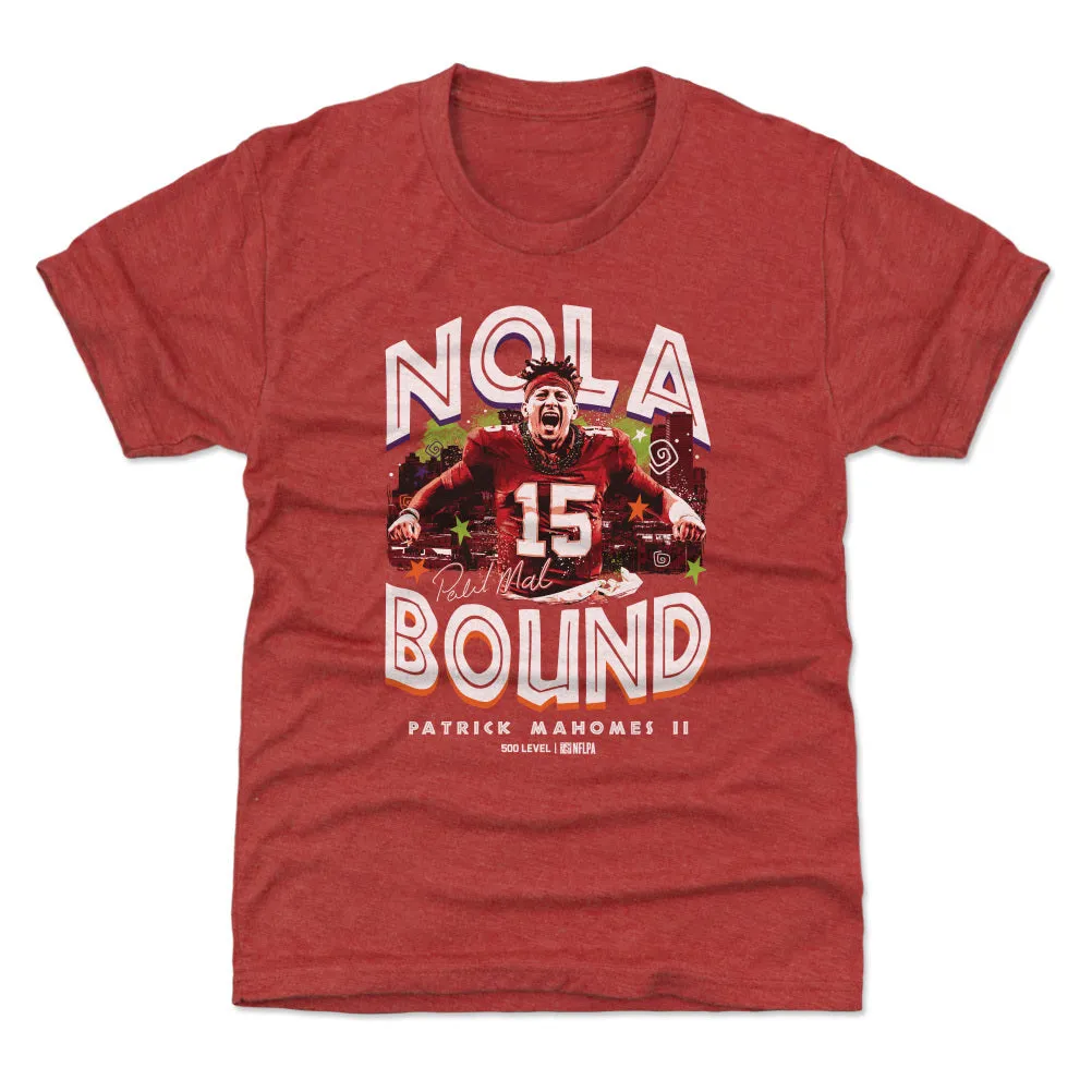 Patrick Mahomes Kansas City NOLA Bound WHT sold by 500 Level product image thumbnail 2