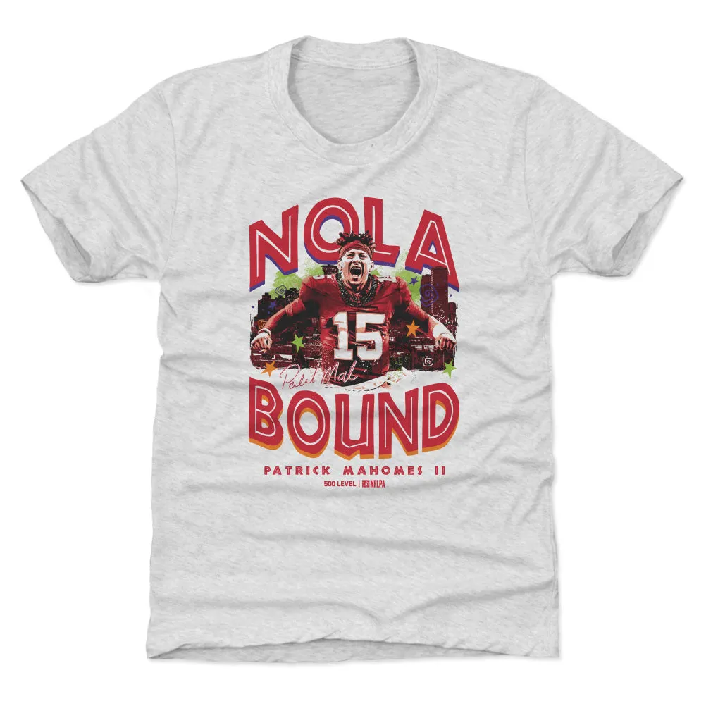 Patrick Mahomes Kansas City NOLA Bound sold by 500 Level