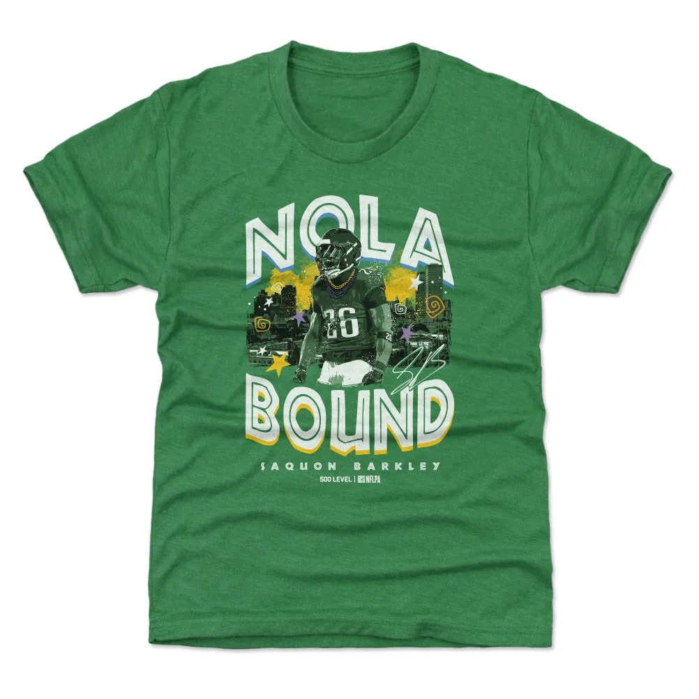 Saquon Barkley Philadelphia NOLA Bound WHT sold by 500 Level product image thumbnail 2