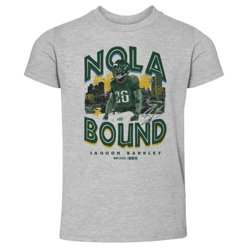 Saquon Barkley Philadelphia NOLA Bound sold by 500 Level