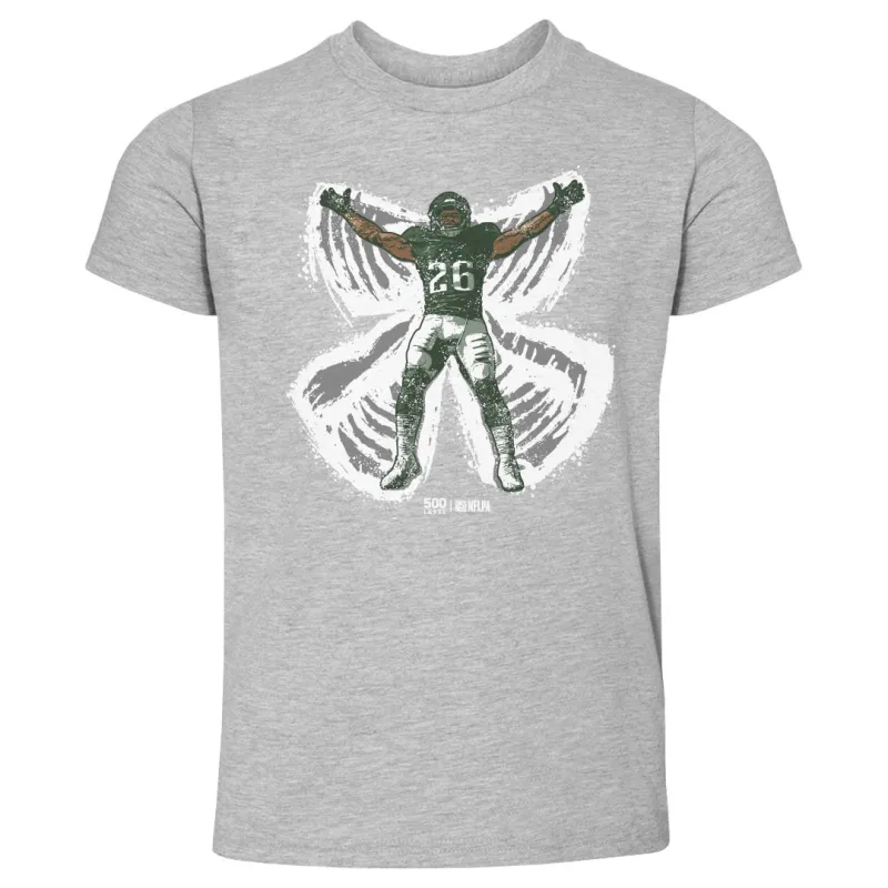 Saquon Barkley Philadelphia Snow Angel WHT sold by 500 Level
