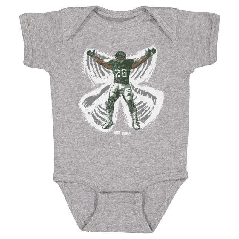 Saquon Barkley Philadelphia Snow Angel WHT sold by 500 Level