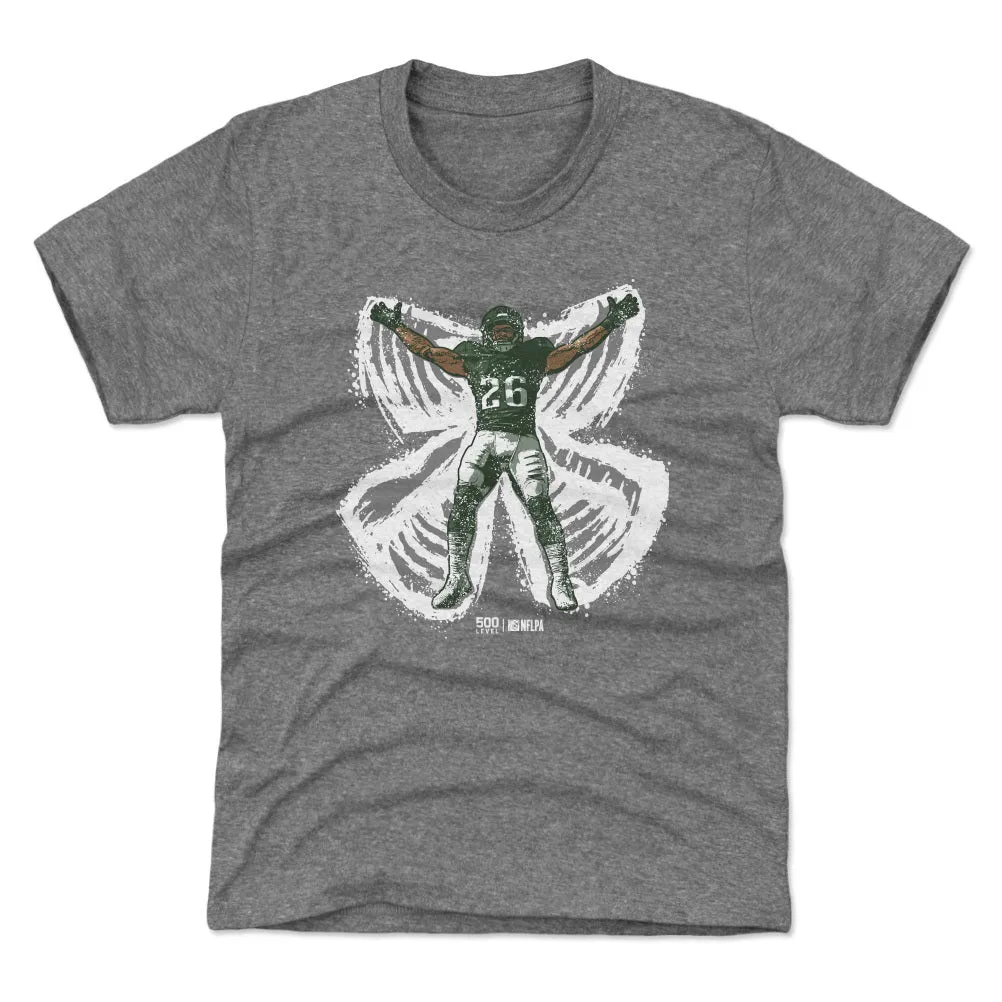 Saquon Barkley Philadelphia Snow Angel WHT sold by 500 Level product image thumbnail 2