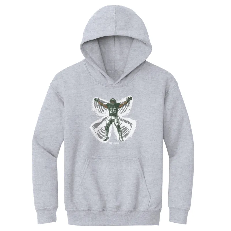 Saquon Barkley Philadelphia Snow Angel WHT sold by 500 Level