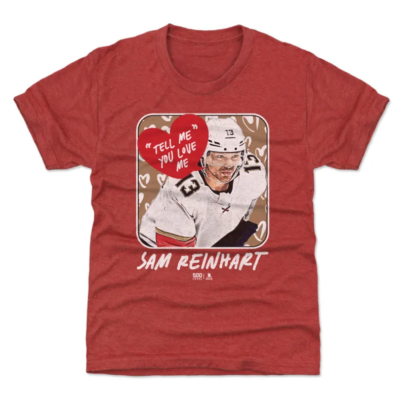 Sam Reinhart Florida Tell Me You Love Me WHT sold by 500 Level