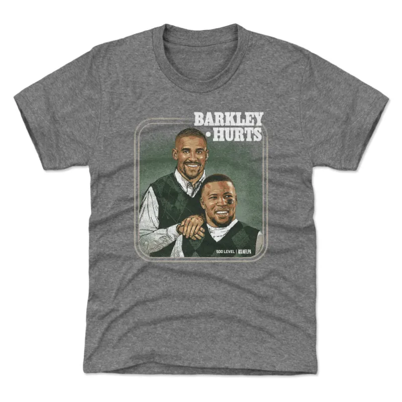Jalen Hurts & Saquon Barkley Philadelphia Step Brothers WHT sold by 500 Level