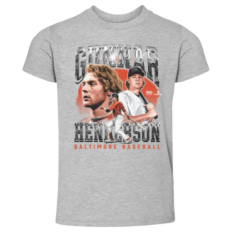 Gunnar Henderson Baltimore Vintage WHT sold by 500 Level