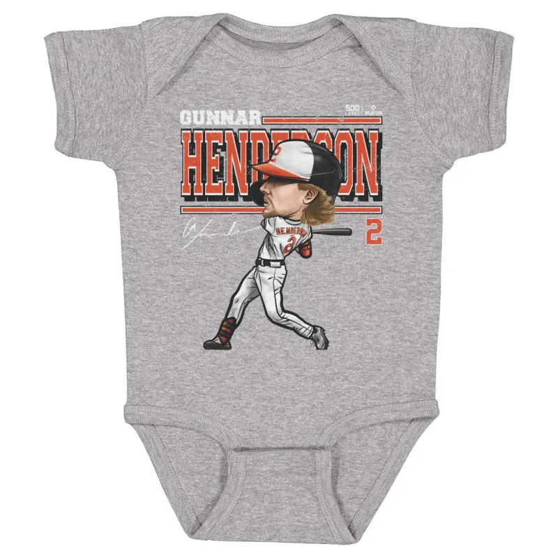 Gunnar Henderson Baltimore Cartoon WHT sold by 500 Level