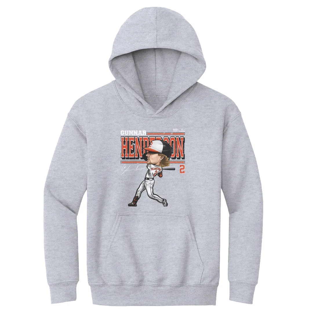 Gunnar Henderson Baltimore Cartoon WHT sold by 500 Level product image thumbnail 2