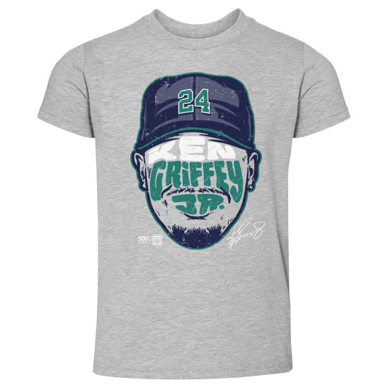 Ken Griffey Jr. Seattle Player Silhouette Number WHT sold by 500 Level