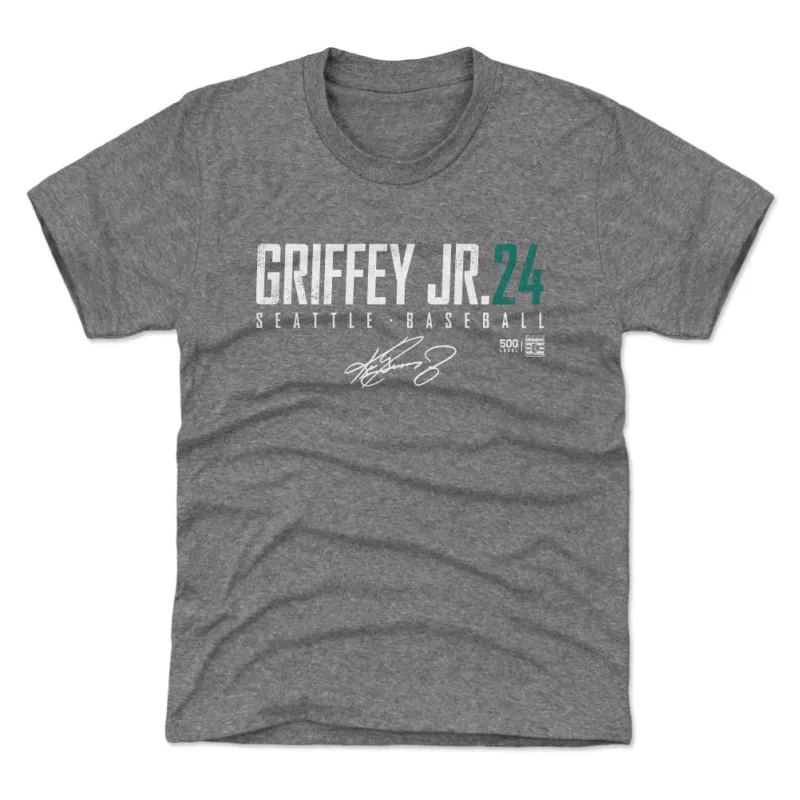Ken Griffey Jr. Seattle Elite WHT sold by 500 Level