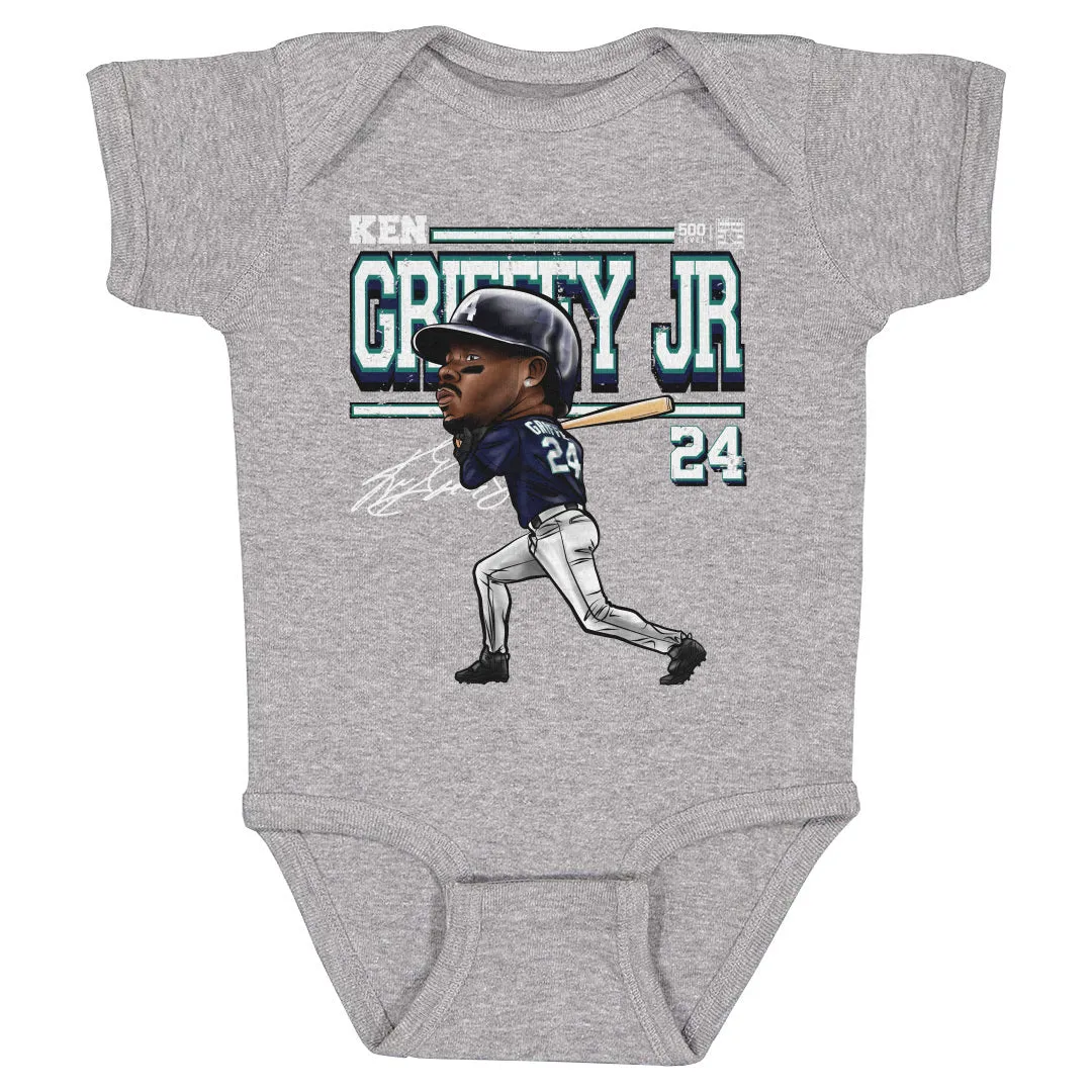 Ken Griffey Jr. Seattle Cartoon WHT sold by 500 Level