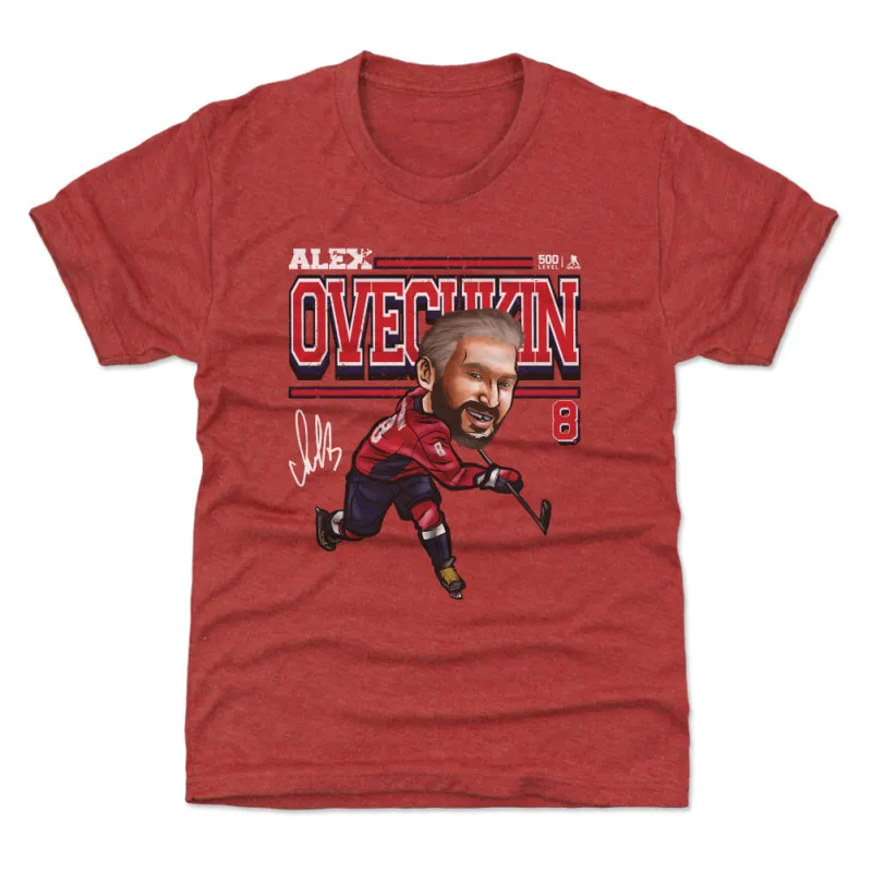 Alex Ovechkin Washington Cartoon WHT sold by 500 Level
