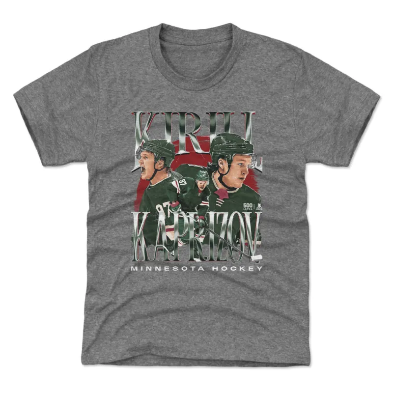 Kirill Kaprizov Minnesota Vintage WHT sold by 500 Level