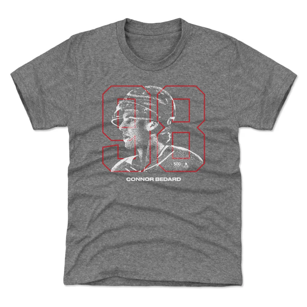 Connor Bedard Chicago Overlay WHT sold by 500 Level product image thumbnail 2