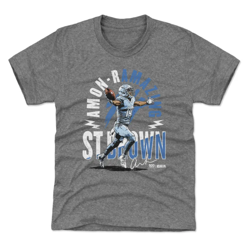 Amon-Ra St. Brown Detroit Amon-rAMAZING WHT sold by 500 Level