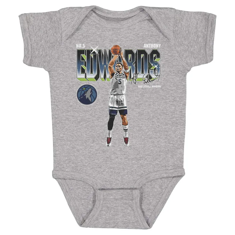 Anthony Edwards Minnesota Timberwolves Futuristic WHT sold by 500 Level