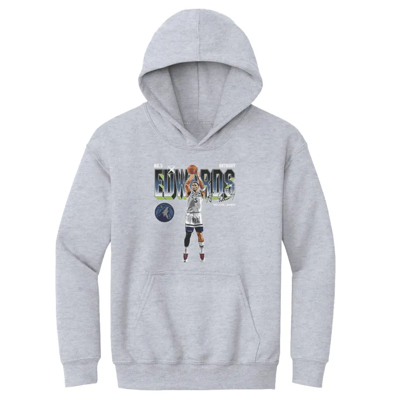 Anthony Edwards Minnesota Timberwolves Futuristic WHT sold by 500 Level