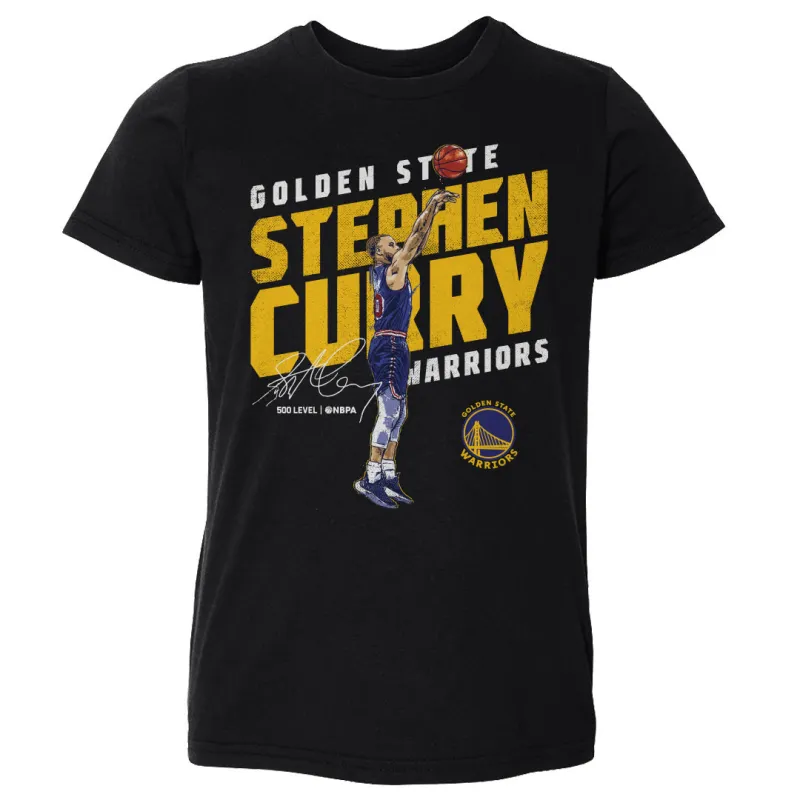 Steph Curry Golden State Warriors Slant WHT sold by 500 Level