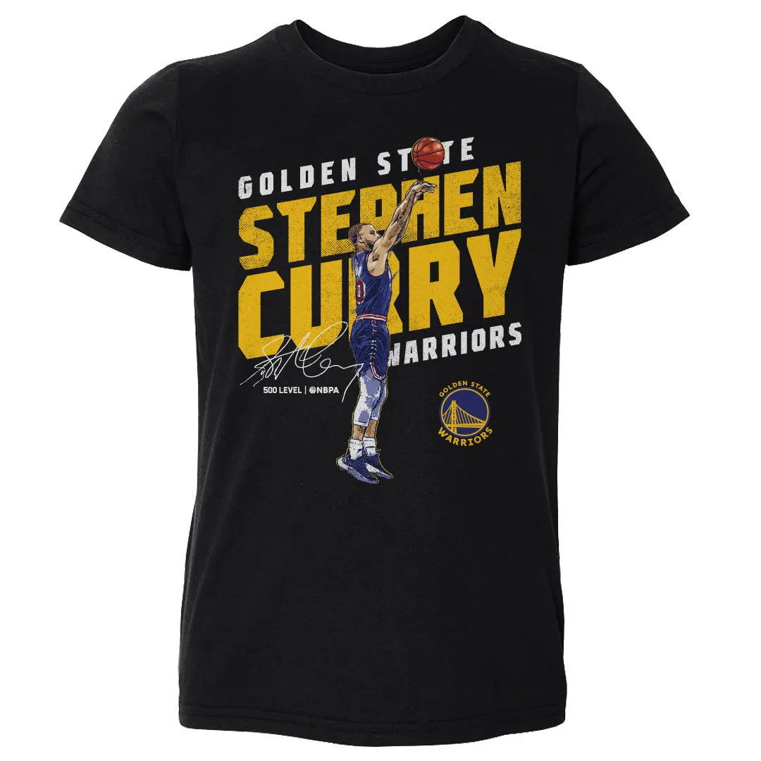 Steph Curry Golden State Warriors Slant WHT sold by 500 Level