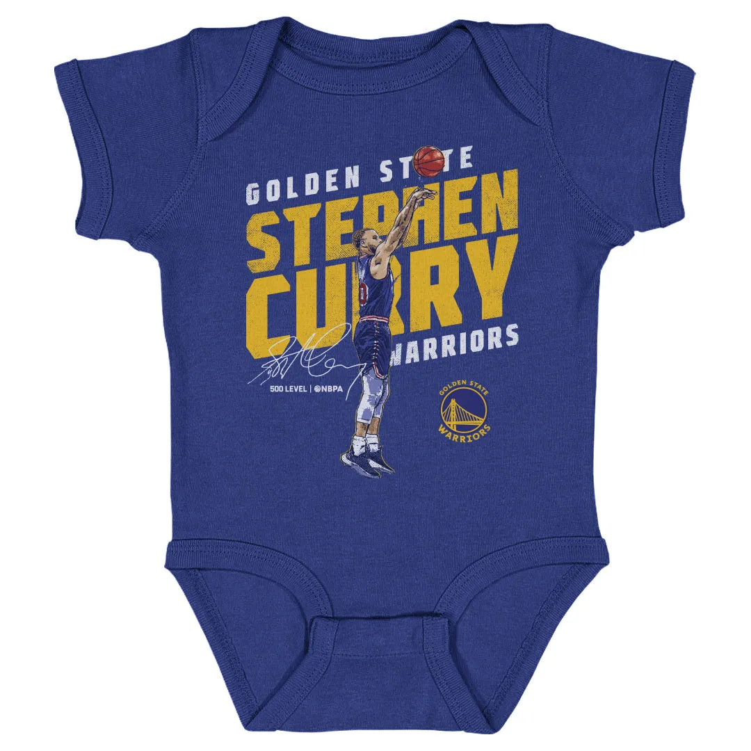 Steph Curry Golden State Warriors Slant WHT sold by 500 Level