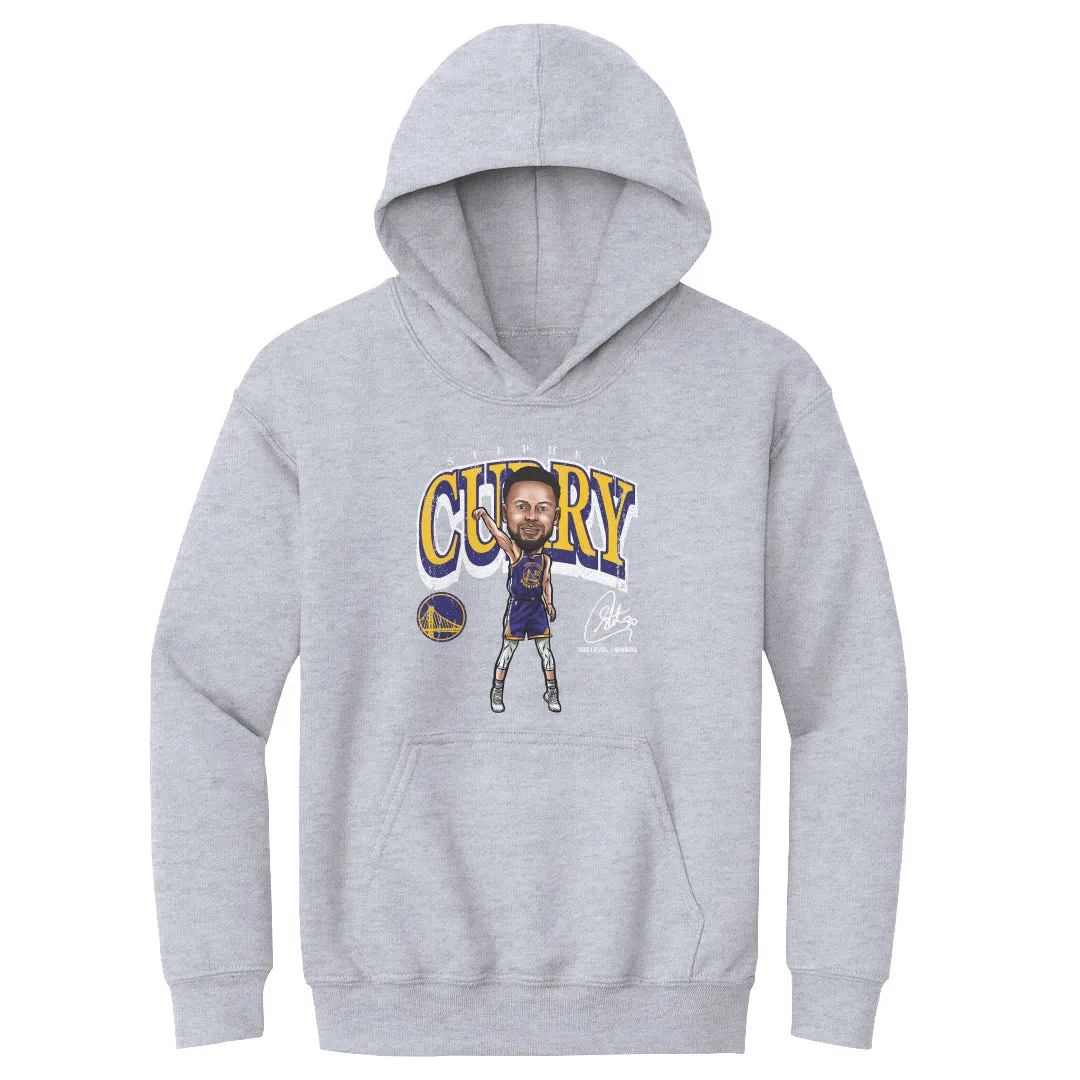 Steph Curry Golden State Warriors Cartoon WHT sold by 500 Level