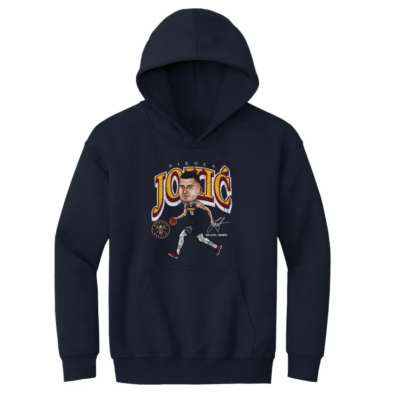 Nikola Jokic Denver Nuggets Cartoon WHT sold by 500 Level