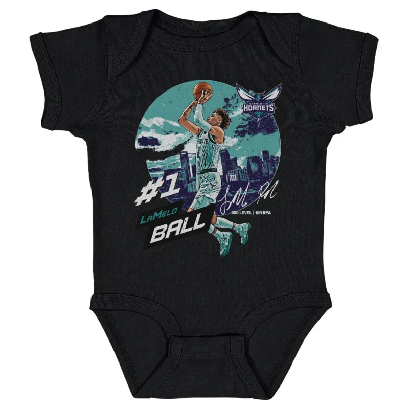 LaMelo Ball Charlotte Hornets City Emblem WHT sold by 500 Level